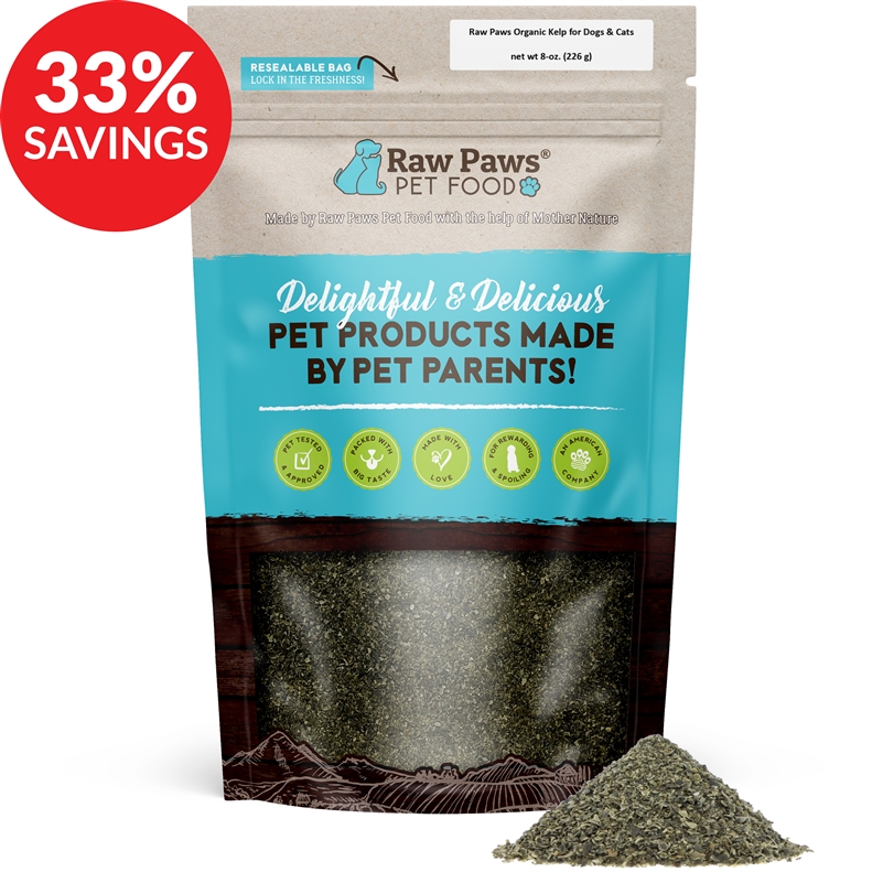 Raw Paws Mineral-rich Organic Sea Kelp Daily Supplement (bundle Deal)
