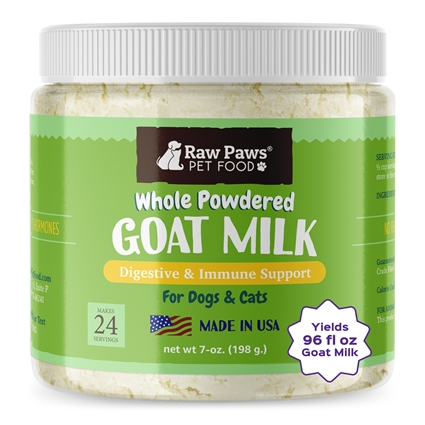 is powdered milk good for dogs